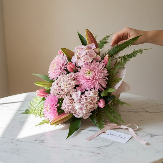 Pink Box Arrangement