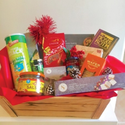 Sweet N Savoury Hamper - Sweet and Savoury Gourmet Food Hamper.

Ideal for Hospitals, Nursing Homes and House warming gift.

 

Add a Wine or Bubbles to complete the Gift.