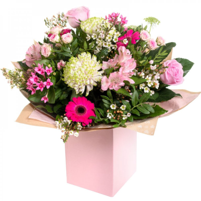 Eternal Charm - What could be more perfect than this fabulous collection of quality flowers hand-tied and delivered in water.