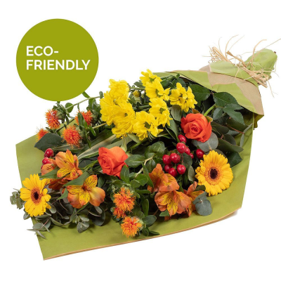 Harvest Drops - Unforgettable Autumn inspired flowers in Eco-friendly wrapping.