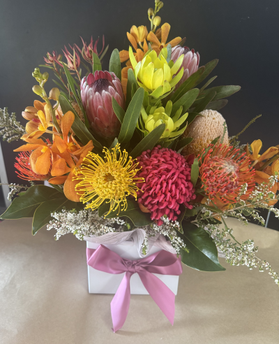 Noble - Beautiful long lasting native wildflowers arranged in a container so your gift arrives perfectly!
