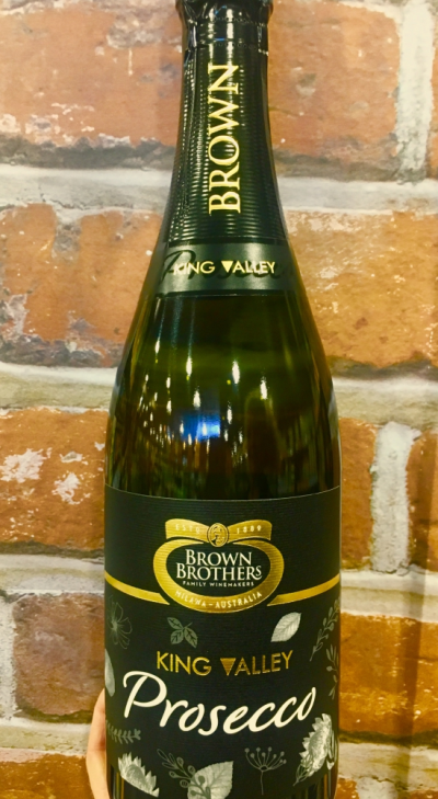 Australian Prosecco - Australian quality Processo, Brand may vary.